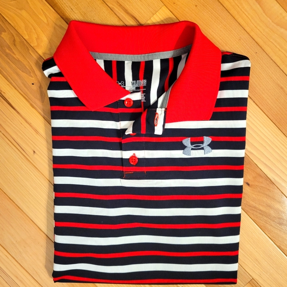 Boys Golf shirt Under Armour